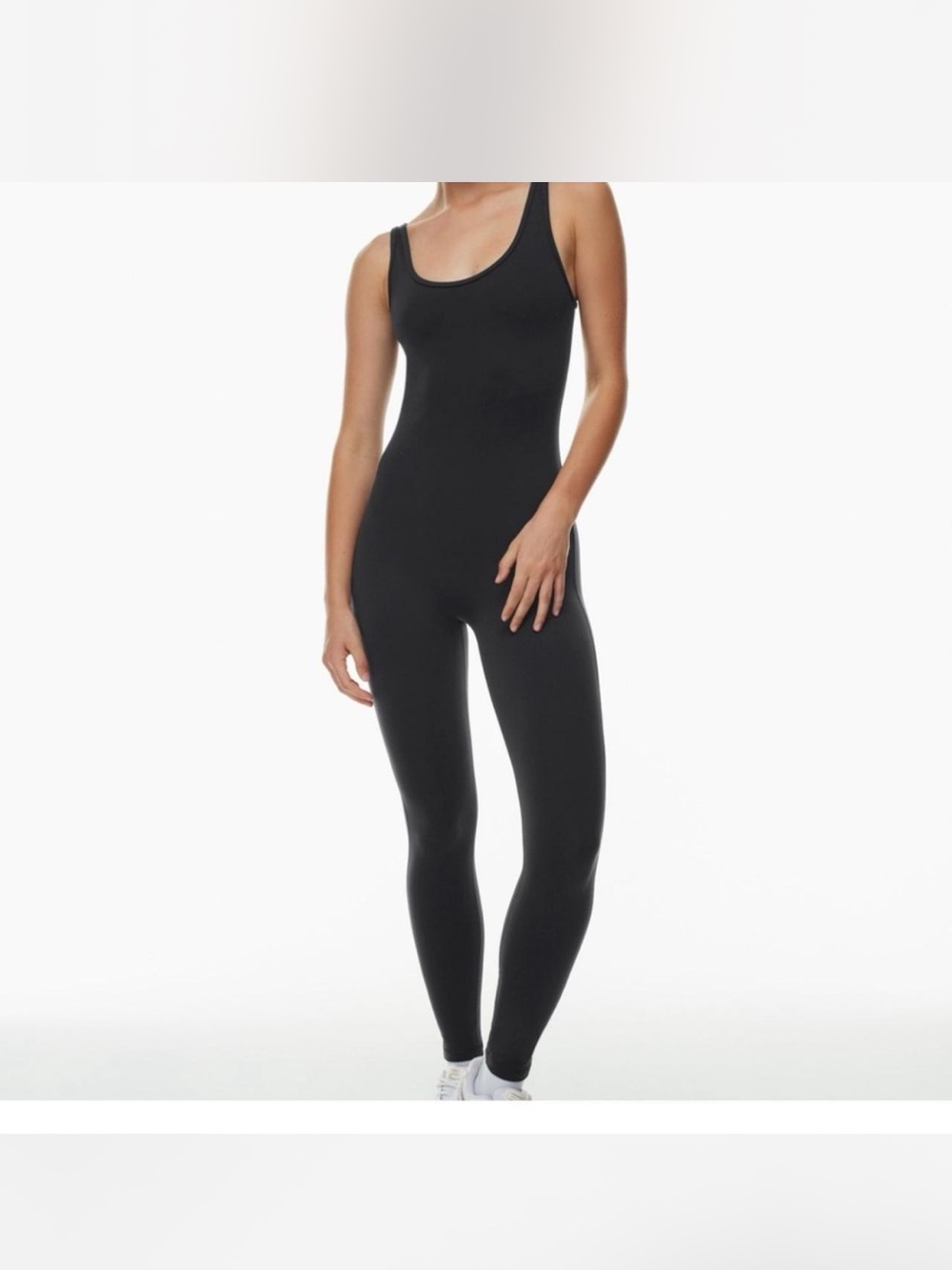Aritzia Black TNAction Performance Jumpsuit